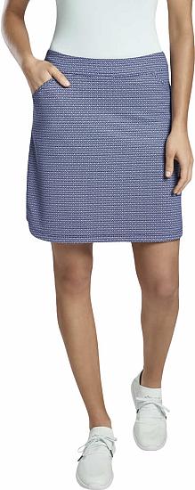 Peter Millar Women's Performance Alice Petal Hem Kona Blossom Golf Skorts - Previous Season Style - ON SALE