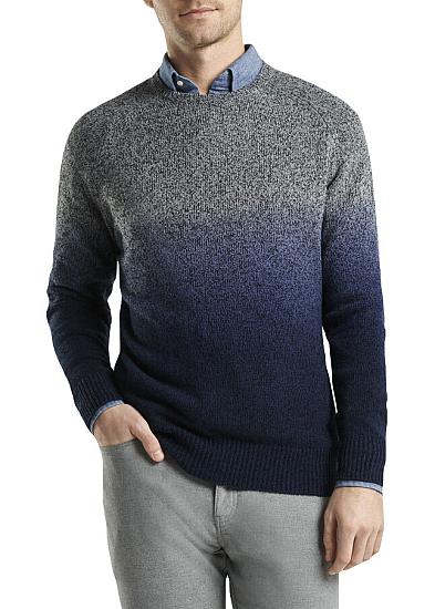 Peter Millar Wool-Blend Dip Dye Crew Golf Sweaters