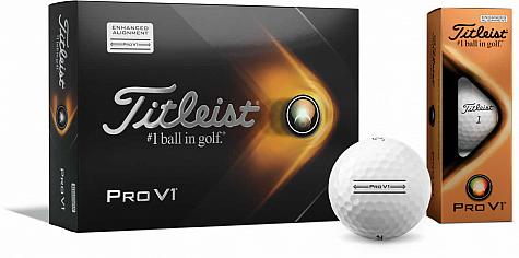 Titleist Pro V1 Golf Balls - Enhanced Alignment