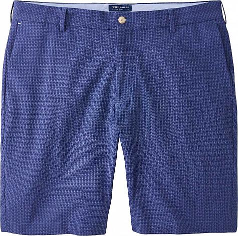 Peter Millar Crown Crafted Stealth Art Deco Performance Golf Shorts - Tour Fit
