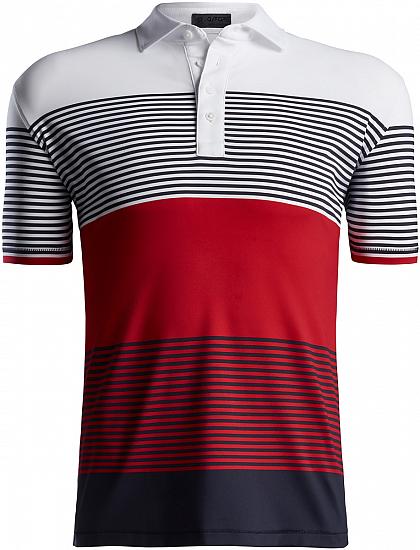 G/Fore Transition Stripe Golf Shirts