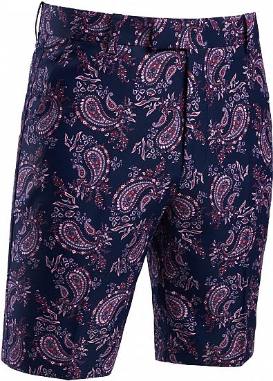 G/Fore Printed Paisley Golf Shorts