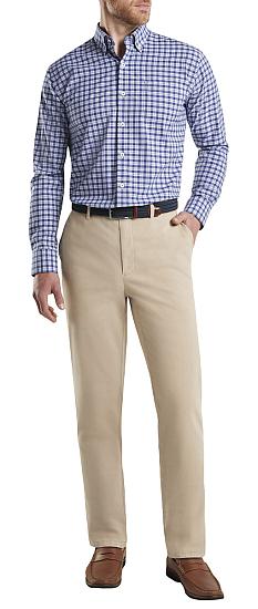 Peter Millar Crown Fleece Flat Front Golf Pants - ON SALE