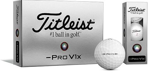 Titleist Pro V1X Left Dash Personalized Golf Balls