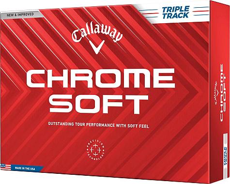 Callaway Chrome Soft Triple Track Golf Balls - Prior Generation