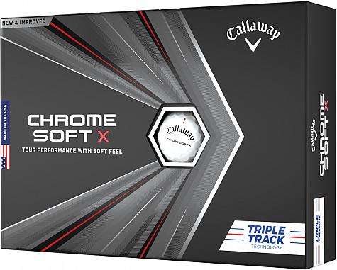 Callaway Chrome Soft X Triple Track Golf Balls - Prior Generation