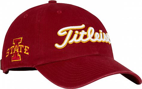 Titleist Collegiate Garment Wash Adjustable Golf Hats