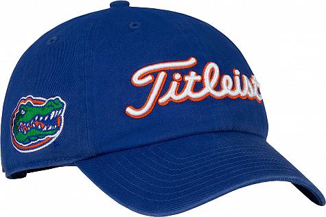 Titleist Collegiate Garment Wash Adjustable Golf Hats