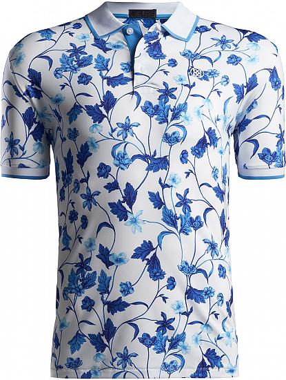 G/Fore Printed Floral Golf Shirts