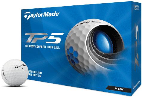 TaylorMade TP5 Personalized Golf Balls - Buy 3, Get 1 Free - FREE PERSONALIZATION
