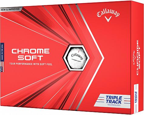 Callaway Chrome Soft Triple Track Personalized Golf Balls - Buy 3, Get 1 Free - FREE PERSONALIZATION