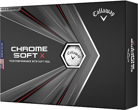 Callaway Chrome Soft X Personalized Golf Balls - Buy 3, Get 1 Free - FREE PERSONALIZATION