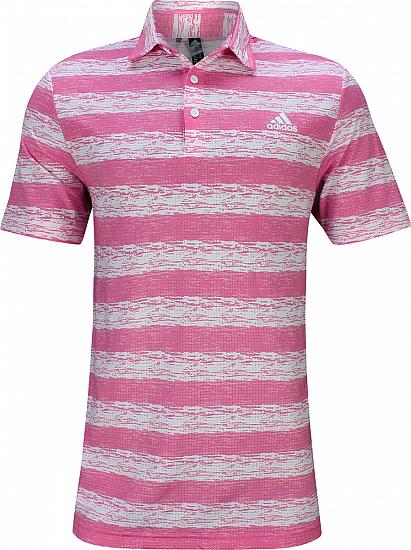 Adidas AEROREADY Painted Stripe Golf Shirts