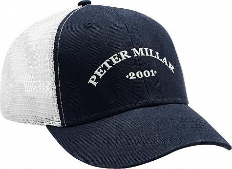 Peter Millar 20th Anniversary Trucker Snapback Adjustable Golf Hats