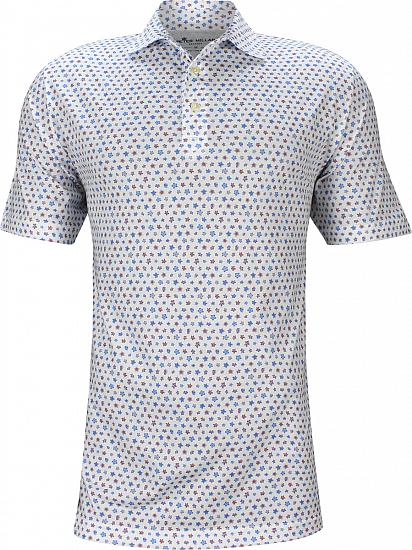 Peter Millar Aloha Aqua Cotton Golf Shirts