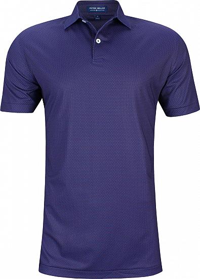 Peter Millar Crown Crafted Spanish Performance Jersey Golf Shirts - Tour Fit