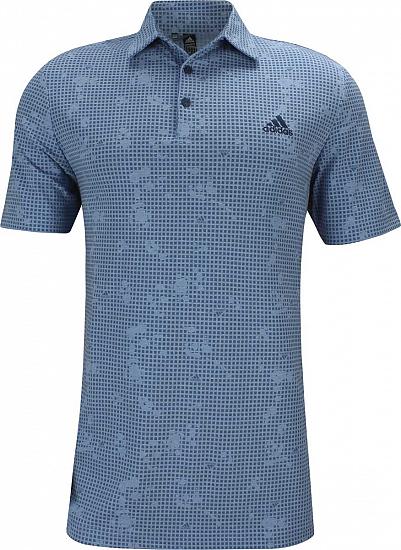 Adidas Night Camo Print Golf Shirts