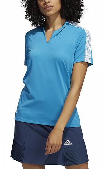 Adidas Women's Ultimate 365 Printed Golf Shirts - HOLIDAY SPECIAL