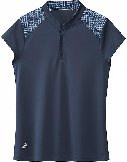 Adidas Girl's Mock Junior Golf Shirts - ON SALE