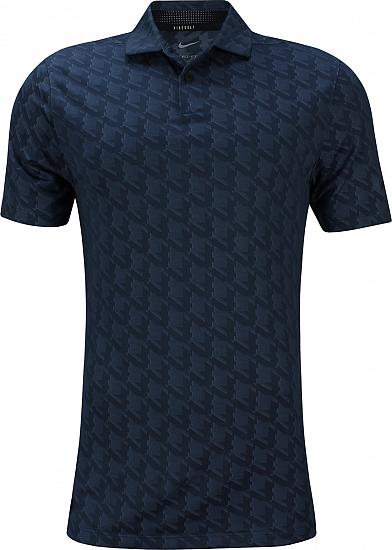 Nike Dri-FIT Vapor Jacquard Print Golf Shirts