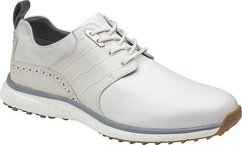 Johnston & Murphy XC4 H2-Luxe Hybrid Saddle Spikeless Golf Shoes - ON SALE
