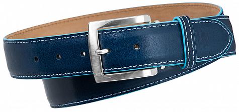 Links & Kings Italian Smooth Leather Golf Belts
