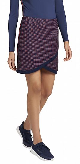 Peter Millar Women's Performance Deco Star Laura Wrap Golf Skorts - Previous Season Style - ON SALE