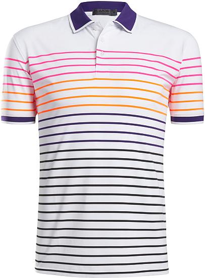 G/Fore Variegated Multi Stripe Golf Shirts - Previous Season Special