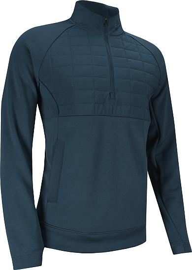 Adidas Statement Quarter-Zip Golf Pullovers