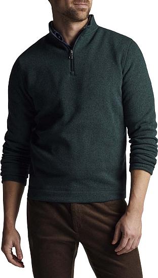 Peter Millar Crown Sweater Fleece Quarter-Zip Golf Pullovers