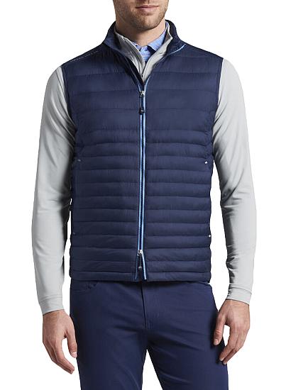 Peter Millar All Course Quilted Full-Zip Golf Vests