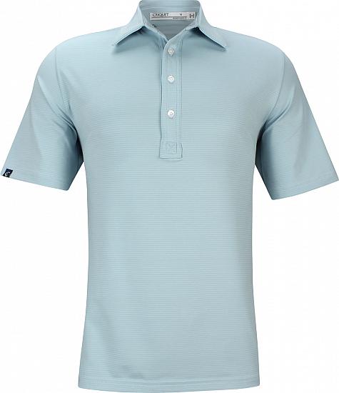 Criquet Tour Range Shadow Stripe Golf Shirts - ON SALE