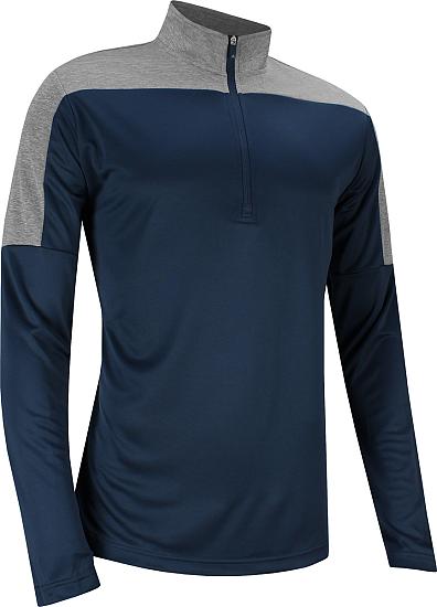 Adidas Lightweight UPF Quarter-Zip Golf Pullovers