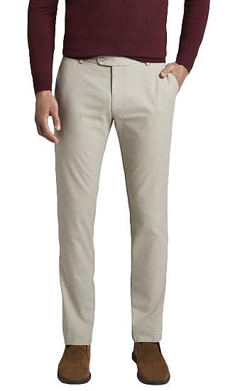 Peter Millar Crown Crafted Ralston Performance Flannel Golf Pants - Tour Fit
