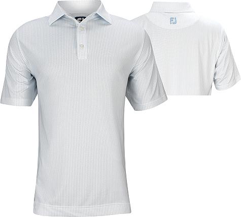FootJoy ProDry Lisle ZigZag Print Golf Shirts - FJ Tour Logo Available - Previous Season Style