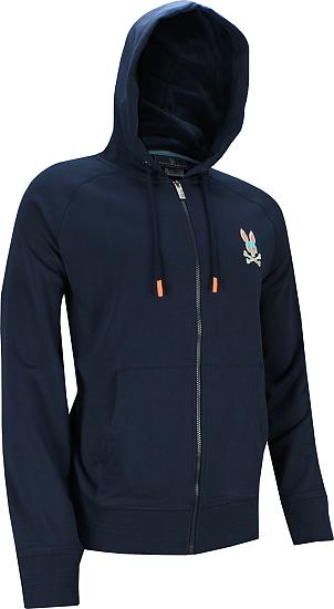 Psycho Bunny Bennett Full-Zip Casual Hoodies