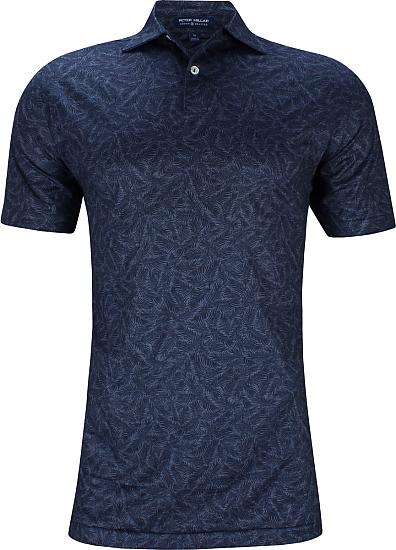 Peter Millar Crown Crafted Midnight Performance Jersey Golf Shirts - Tour Fit