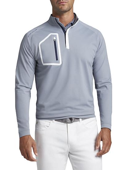 Peter Millar Forge Performance Quarter-Zip Golf Pullovers - Previous Season Style - ON SALE