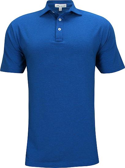 Peter Millar Crest Isle Stripe Golf Shirts - Previous Season Style - ON SALE