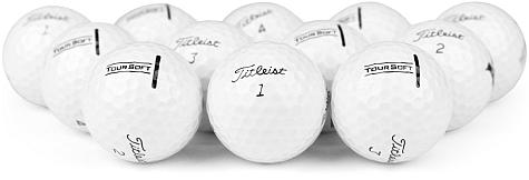 Titleist Tour Soft Golf Balls - Logo Overruns