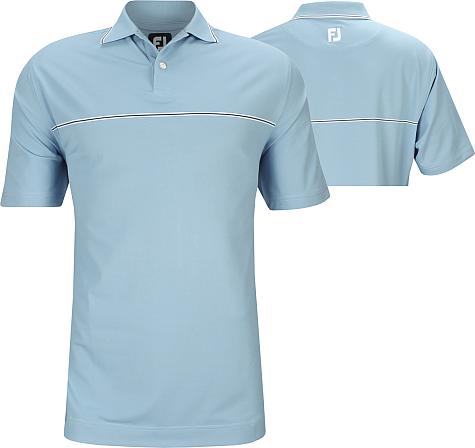 FootJoy ProDry Lisle Small Details Stretch Pique Golf Shirts - FJ Tour Logo Available