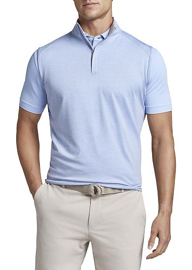 Peter Millar Crown Crafted Stealth Performance Quarter-Zip Golf Vests - Tour Fit