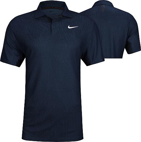 Nike Dri-FIT Tiger Woods Advanced Jacquard Golf Shirts