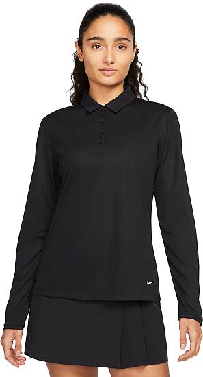Nike Women's Dri-FIT Victory Solid Long Sleeve Golf Shirts