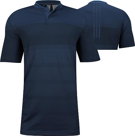 Adidas Primeknit Statement Seamless Golf Shirts