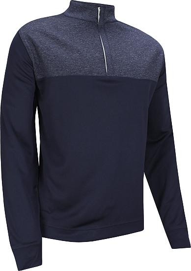 FootJoy Heather Yoke Half-Zip Golf Pullovers - ON SALE