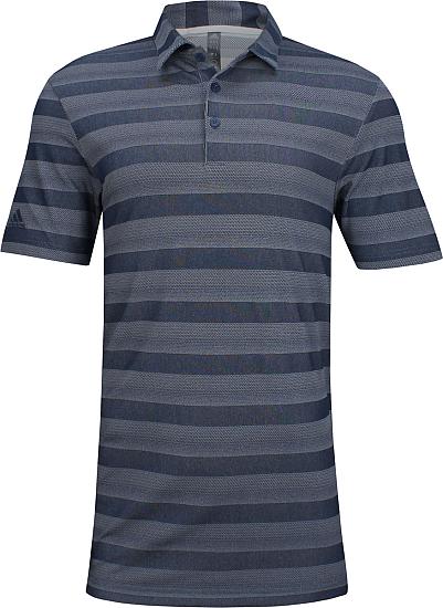 Adidas Primegreen 2-Color Stripe Golf Shirts - HOLIDAY SPECIAL