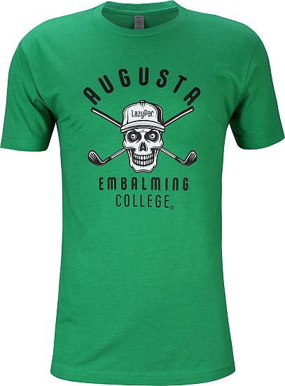 LazyPar Augusta Embalming College Casual T-Shirts - ON SALE