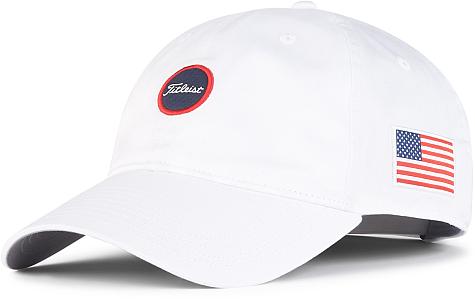 Titleist Montauk Lightweight Adjustable Golf Hats - Limited Edition Stars & Stripes - Previous Season Style