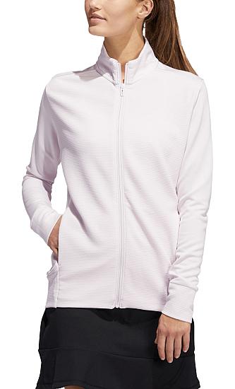 Adidas Women's Textured Full-Zip Golf Jackets - Previous Season Style - ON SALE